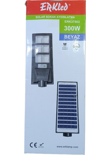 Solar Sokak Armatürü 300W Beyaz ERK37503 fiyatları