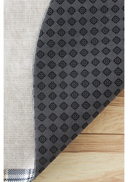 Sare By Kaşmir Halı Dijital Yıkanabilir Kaymaz Amy P 80X140 cm Salon Mutfak Halısı Yolluk Kilim