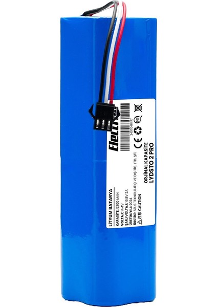 2 Pro Uyumlu Batarya (Orjinal Kapasite) 5200MAH Pil Robot Süpürge Batarya Değişimi fırsatları