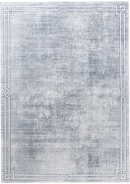 Sare By Kaşmir Halı Bordure Grey Yıkanabilir Kaymaz Taban 120X180 cm Salon Mutfak Halısı Yolluk Kilim fırsatları