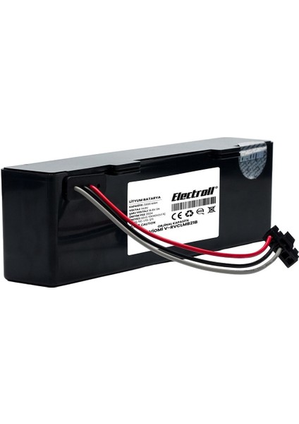V-RVCLMB21B Uyumlu Batarya (Orjinal Kapasite) 3200MAH Pil Robot Süpürge Batarya Değişimi