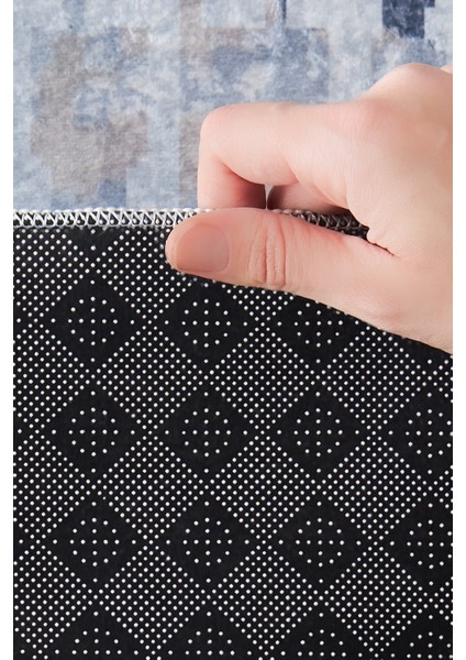 Sare By Kaşmir Halı Levi Yıkanabilir Kaymaz Taban 100X300 cm Salon Mutfak Halısı Yolluk Kilim