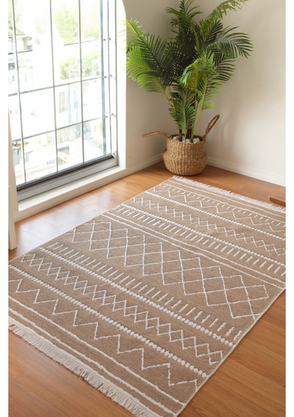 7/24 Kilim Jüt Alter Beige 120X180 cm