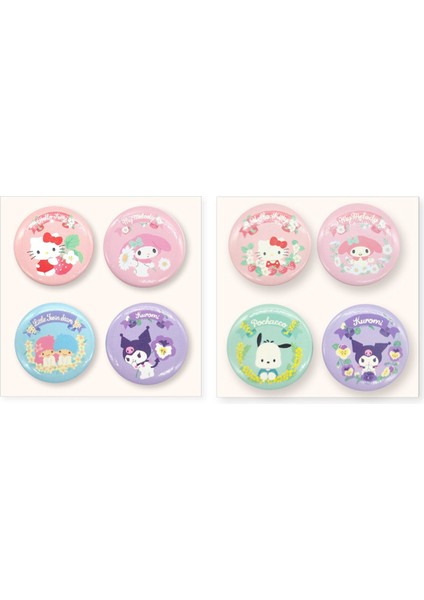 Sanrio Lisanslı Metal Rozet