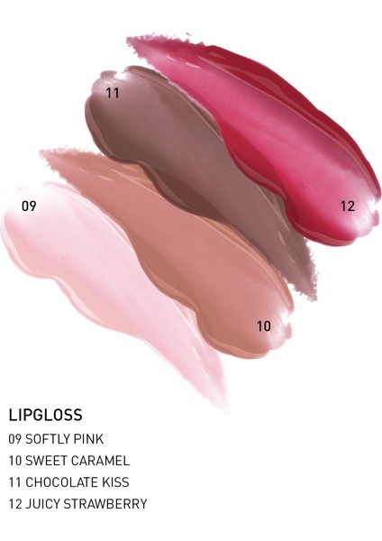 Nemlendirici Etki Yapışkanlık Hissi Bırakmayan Dudak Parlatıcı - Lipgloss 10 Sweet Caramel