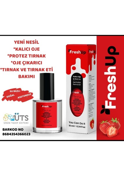 Freshup Kalıcı Oje Çıkarıcı