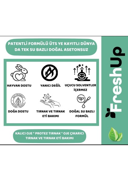 Freshup Kalıcı Oje Protez Çıkarıcı fiyatları