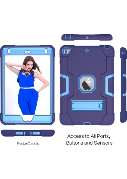 iPad Mini (2019) 7 9 Inç Tpu Pc Hibrit Kickstand Koyu Tablet Kılıfı (Yurt Dışından) modelleri