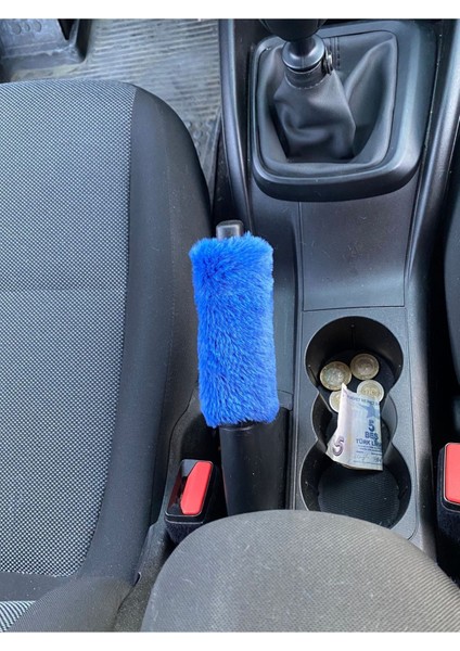 Yumuşak Peluş El Freni Süsü Mavi modelleri