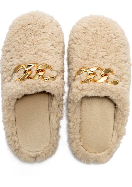 Mia Kadın Ev Terliği Bej 36/41