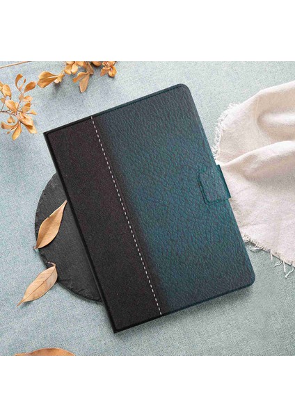 iPad 10.2 (2021 2020) Otomatik Uyandırma uyku Çift Renkli Ekleme Pu Deri Standlı Kart Tutucu Tablet Kılıfı (Yurt Dışından) fiyatları