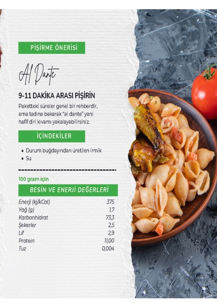 Midye Makarna 500 gr x 15 7.2 kg fiyatları