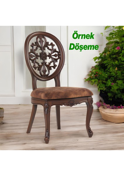 Begonya Sert Plastik Ahşap Koltuk Bahçe Balkon Mutfak Yemek Masası Sandalyesi fırsatları