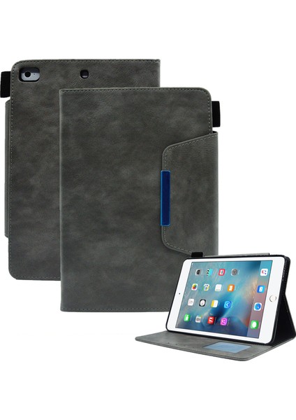 iPad Mini mini 2 3 4 (2019) 7.9 Inç Cüzdan Standı Otomatik Uyandırma uyku Deri Tablet Kılıfı (Yurt Dışından)