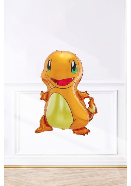 Charmander folyo balon pokemon temalı doğum günü süsleri