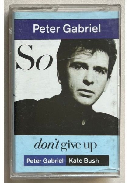 Peter Gabriel So Kaset (Dönem Foot Print Stüdyo Kaset)