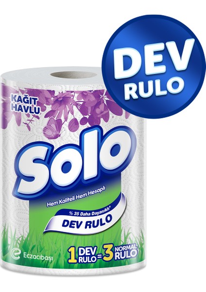 Dev Rulo Kağıt Havlu 6'lı Set