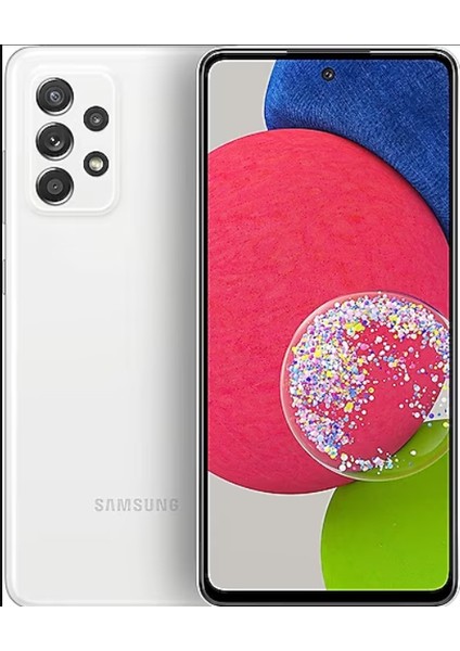 Yenilenmiş Samsung Galaxy A52S 128GB Beyaz( 12 Ay Garantili)-A Grade