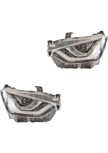 Isuzu D Max Sağ-Sol Far Mercekli 2020-2021