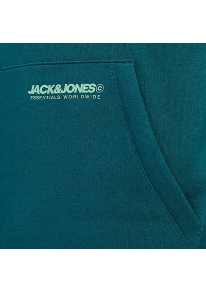 Jack&jones Hood Legacy Noos Erkek Yeşil Kapüşonlu Sweatshirt modelleri
