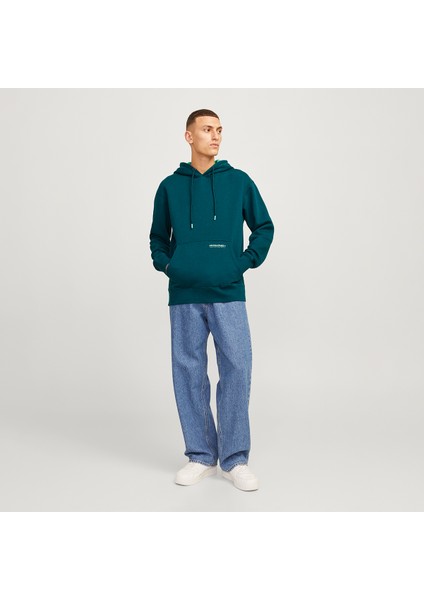 Jack&jones Hood Legacy Noos Erkek Yeşil Kapüşonlu Sweatshirt fırsatları