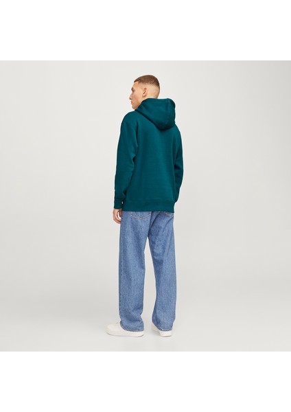Jack&jones Hood Legacy Noos Erkek Yeşil Kapüşonlu Sweatshirt indirimleri