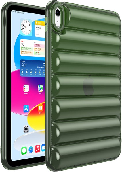 iPad 10.9 (2022) Tpu Yumuşak Şişme Ceket Arka Tablet Kılıfı (Yurt Dışından)