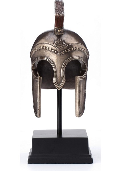 Greek Hoplite Helmet - Antik Yunan Hoplit Piyade Kaskı Stand Biblo Dekor fiyatları
