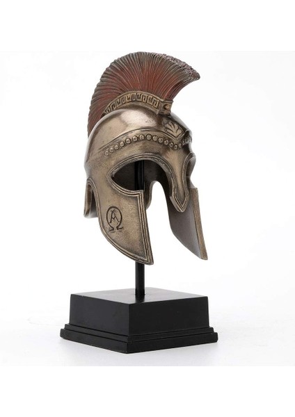 Greek Hoplite Helmet - Antik Yunan Hoplit Piyade Kaskı Stand Biblo Dekor indirimleri