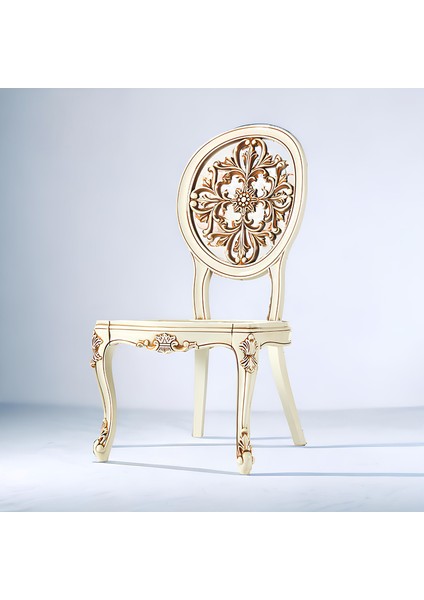 Begonya Sert Plastik Ahşap Koltuk Bahçe Balkon Mutfak Yemek Masası Sandalyesi