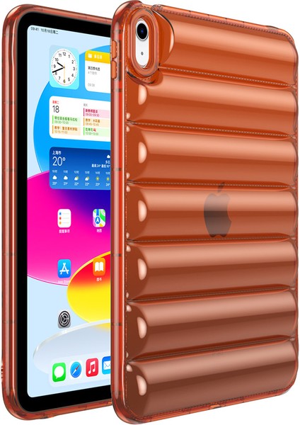 iPad 10.9 (2022) Tpu Yumuşak Şişme Ceket Arka Tablet Kılıfı (Yurt Dışından)