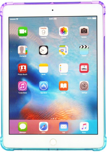 Renkli Hava Yastığı Tpu iPad 10.2 (2019 2020 2021) Tablet Kılıfı (Yurt Dışından)