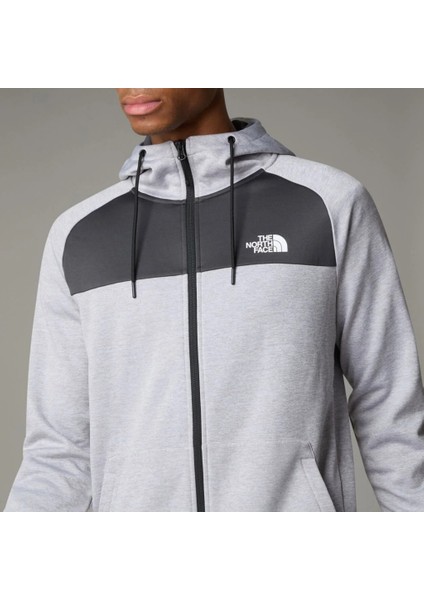 Full Zip Hoodie Reaxion Erkek Siyah Kapüşonlu Ceket fırsatları