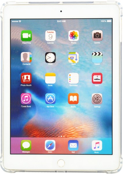 Renkli Hava Yastığı Tpu iPad 10.2 (2019 2020 2021) CLEAR Tablet Kılıfı (Yurt Dışından)