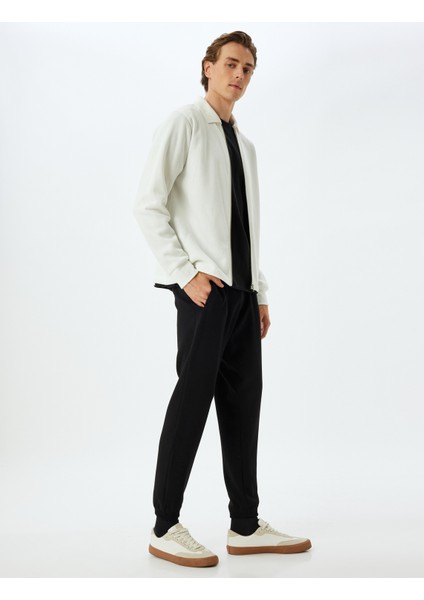 Eşofman Altı Beli Bağcıklı Cep Detaylı Viskon Karışımlı fiyatları