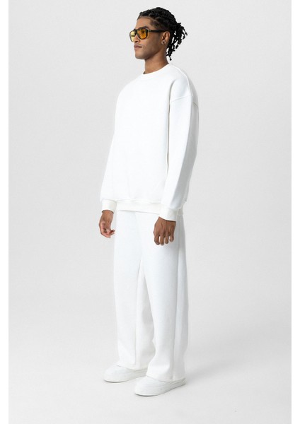 Basıc Oversıze Eşofman Takım Ekru indirimleri