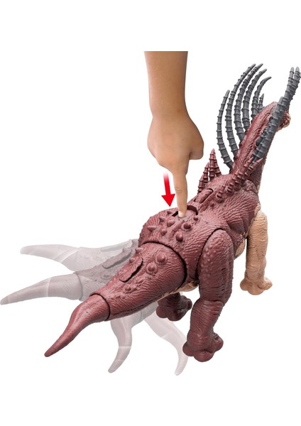 Iz Sürücü Dinozor Figürleri Bajadasaurus HLP23-HTK80 fırsatları