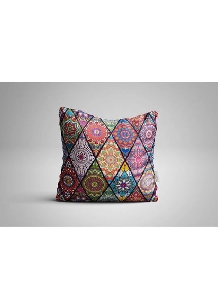 Dijital Baskılı Kırlent Kılıfı 4 Adet 43 x 43