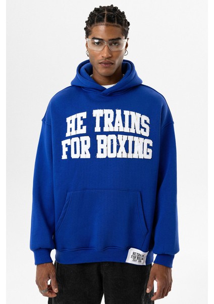 Yazı Baskılı Oversıze Kapüşonlu Sweatshırt Saks fiyatları