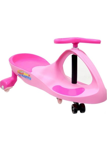 Pembe Swing Car Karınca Kaykay Pembe
