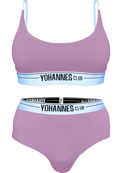 Yohannesclub, Kadın, Iç Çamaşırı Takımı, (Bralet-Hipster), Lila