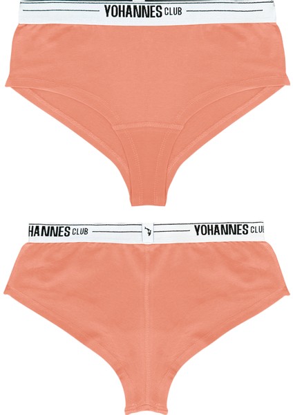 Yohannesclub, Kadın, Iç Çamaşırı Takımı, (Bralet-Hipster), Somon