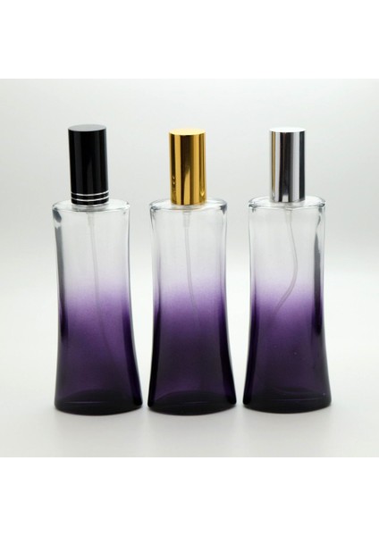 20 Adet Boş Cam Parfüm Şişe, 100 Ml, Eyfel Model, Boyalı
