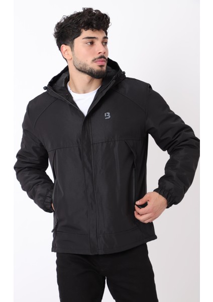 Sabit Kapüşon Cep Detay Kışlık Mont Bl 1760_50392 modelleri