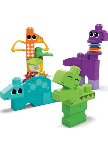 Mega Bloks Sesli ve Hareketli Dinozorlar HKN43