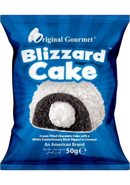 Orıgınal Gourmet Blizzard Kek 50 gr 24 Adet