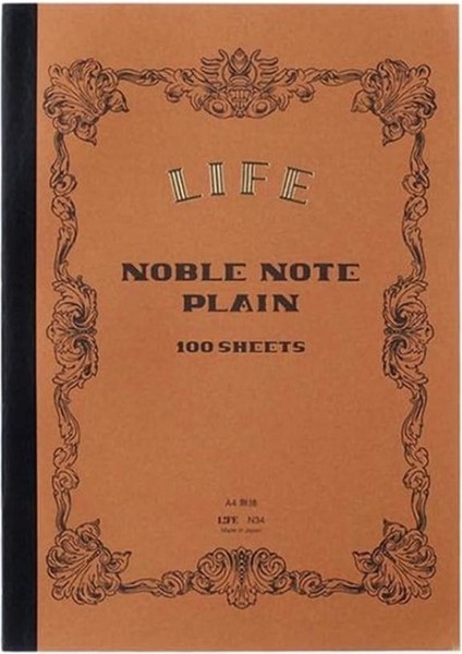 Noble Note A4 Çizgisiz Defter