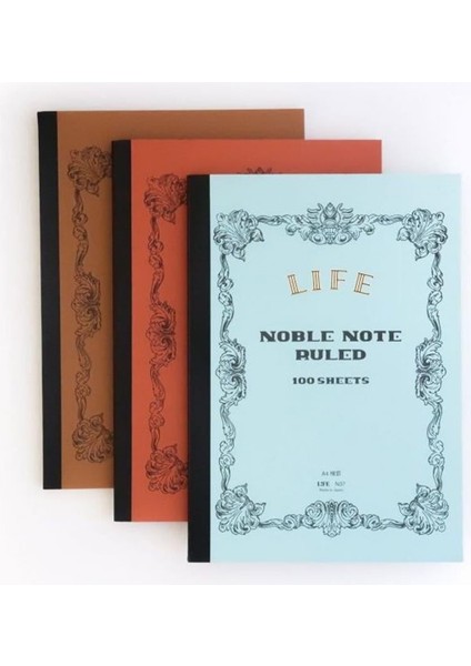 Noble Note A4 Çizgisiz Defter