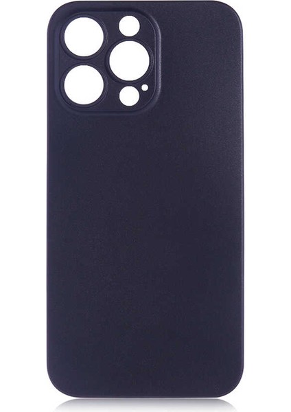 - Apple iPhone 13 Pro - Kılıf 1.Kalite Mat Ultra İnce PP Silikon - Siyah - T19082