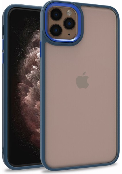 - Apple iPhone 12 Pro - Kılıf Arkası Şeffaf Kamera Çevresi Parlak Zıt Renkli Flora Kapak - Lila